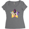 the crystal gems Women's Triblend Scoop T-shirt