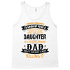 Super Cool Daughter Of A Freaking Awesome Dad Tank Top