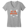 yes i can drive a stick Women's V-Neck T-Shirt