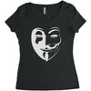 anonymous Women's Triblend Scoop T-shirt