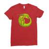 alien ouroboros Ladies Fitted T-Shirt