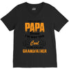 I'm Called Papa Because I'm Way Too Cool To Be Called Grandfather V-Neck Tee