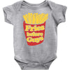 fries before guys Baby Bodysuit