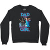 dad of the birthday girl Crewneck Sweatshirt
