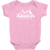 and so the adventure begins Baby Bodysuit