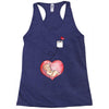 Mom and Baby are Connected to the Heart Racerback Tank
