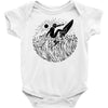 surf and shine Baby Onesie