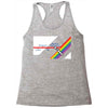 rainbow connection Racerback Tank