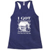 99 problems   fishin' solves all of em Racerback Tank