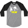 pew yoda wars funny 3/4 Sleeve Shirt