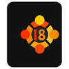 orange 18 Mousepad