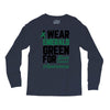 i wear emerald green for liver cancer awareness Long Sleeve Shirts