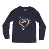 music expresses clef heart girls Long Sleeve Shirts