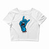 handhorns Crop Top