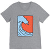Wave V-Neck Tee