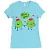 olive you Ladies Fitted T-Shirt