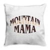 Mountain Mama Throw Pillow