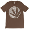 cannabis fingerprinting (white) T-Shirt