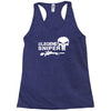 american sniper punisher Racerback Tank