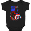 i'm the captain in the war Baby Bodysuit