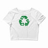 rock paper scissors Crop Top