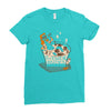 the dude abides Ladies Fitted T-Shirt