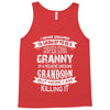 Super Cool Granny Of A Freaking Awesome Grandson Tank Top