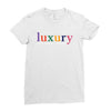 Luxury As A Croad Concept Ladies Fitted T-Shirt