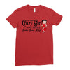 i'm that crazy girl who loves betty boop a lot Ladies Fitted T-Shirt