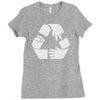 rock paper scissors cycle Ladies Fitted T-Shirt