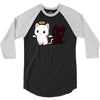 purr evil 3/4 Sleeve Shirt