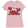 old and crabby Ladies Fitted T-Shirt
