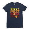 pizza forever Ladies Fitted T-Shirt