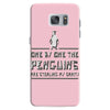 one by one penguins stealing Samsung Galaxy S7