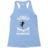 simple man running Racerback Tank