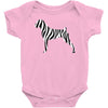 zebra pattern Baby Bodysuit