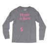 Muggle On Board Pink Long Sleeve Shirts