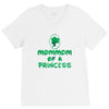 mother's day mommom of a princess V-Neck Tee
