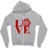 Supernatural Love Zipper Hoodie