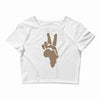 peace to africa Crop Top