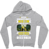 Never Underestimate A Man Who Watches Breaking Bad And Was Born in Zipper Hoodie