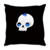 skull full of cats Throw Pillow