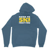 born to ski forced to work Hoodie