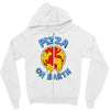 pizza on earth Zipper Hoodie
