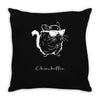 chinchillin Throw Pillow
