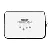 merry christmas and happy new year Laptop sleeve