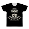 premium vintage 1991 classic perfectly aged limited edition All Over Men's T-shirt