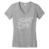 just add beer Women's V-Neck T-Shirt