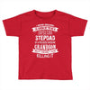 Super Cool Stepdad Of A Freaking Awesome Grandson Toddler T-shirt