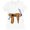 pi rated Ladies Fitted T-Shirt